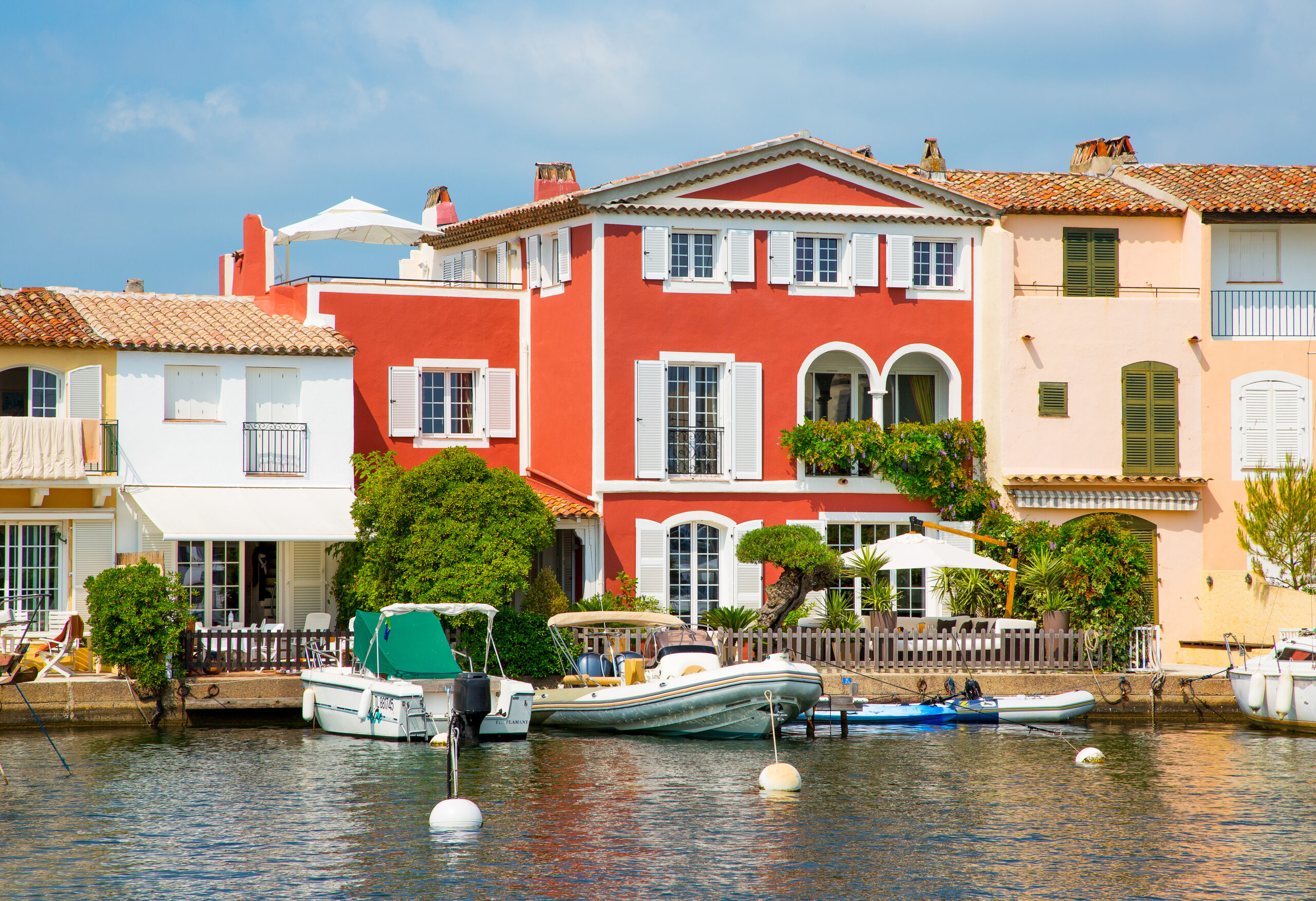 Apartmány a domy v Port Grimaud